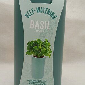 Kitchen Herb Kit In Self Watering Pot  | Modern Sprout 6 inch Tumbler, new